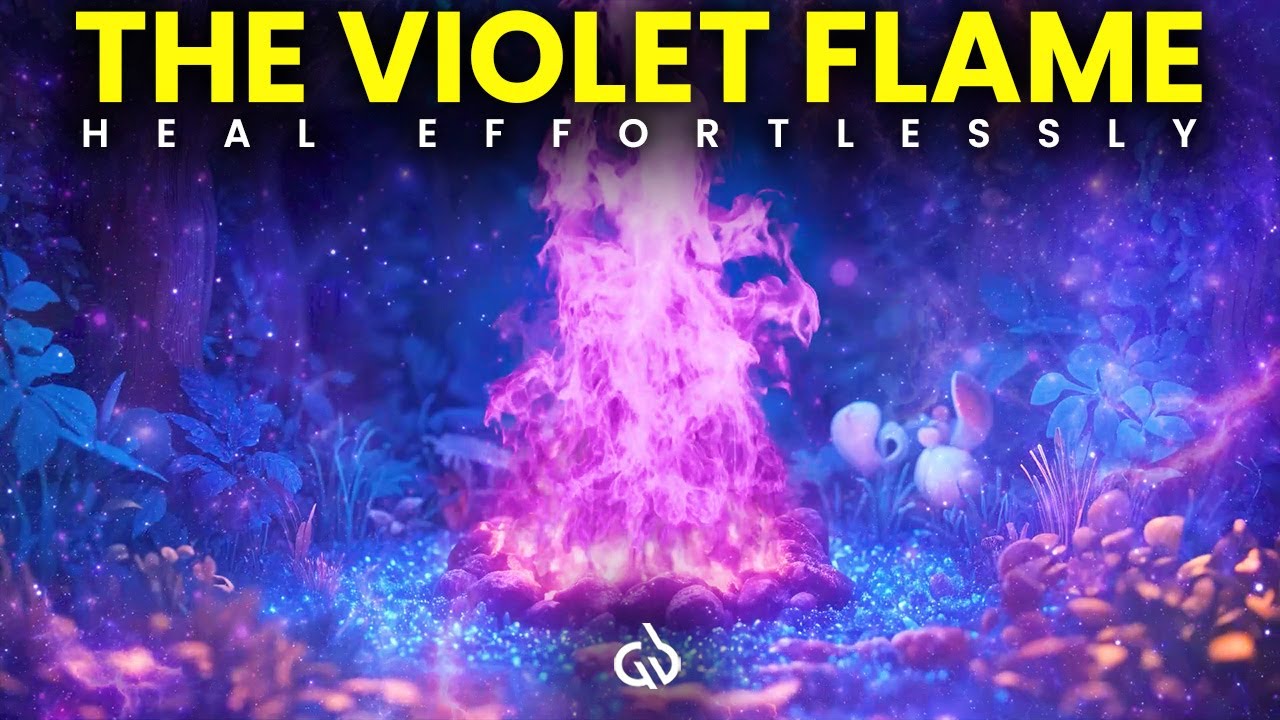 Transmute Negative Thoughts & Energy: Violet Flame Frequency for Emotional Healing