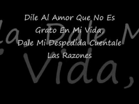 aventura - dile al amor