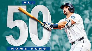 ALL 50 HOME RUNS: A HISTORIC season for Cal Raleigh 🔱