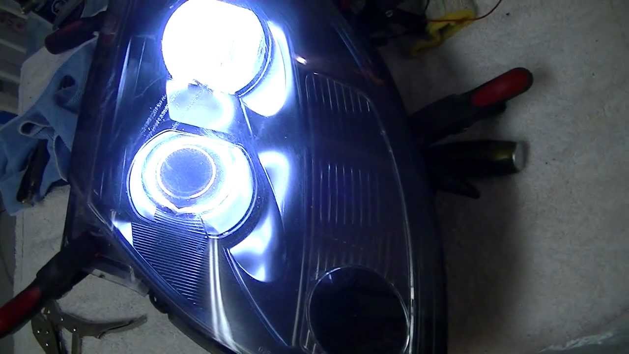 04 Nissan maxima custom headlights #4