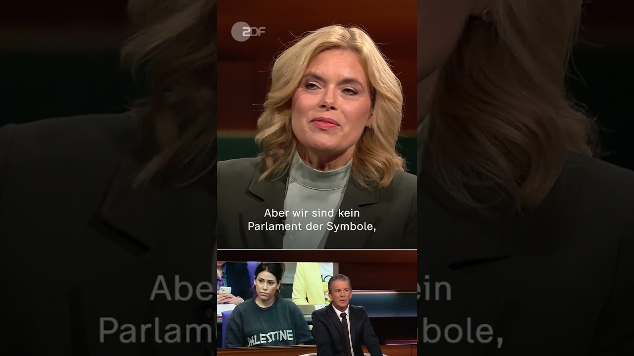 Klöckner (CDU) bei Lanz: "Wir sind kein Parlament der Symbole" | Short Shorts Lanz