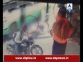 CCTV captures how a man was crushed by a bus in Sonipat