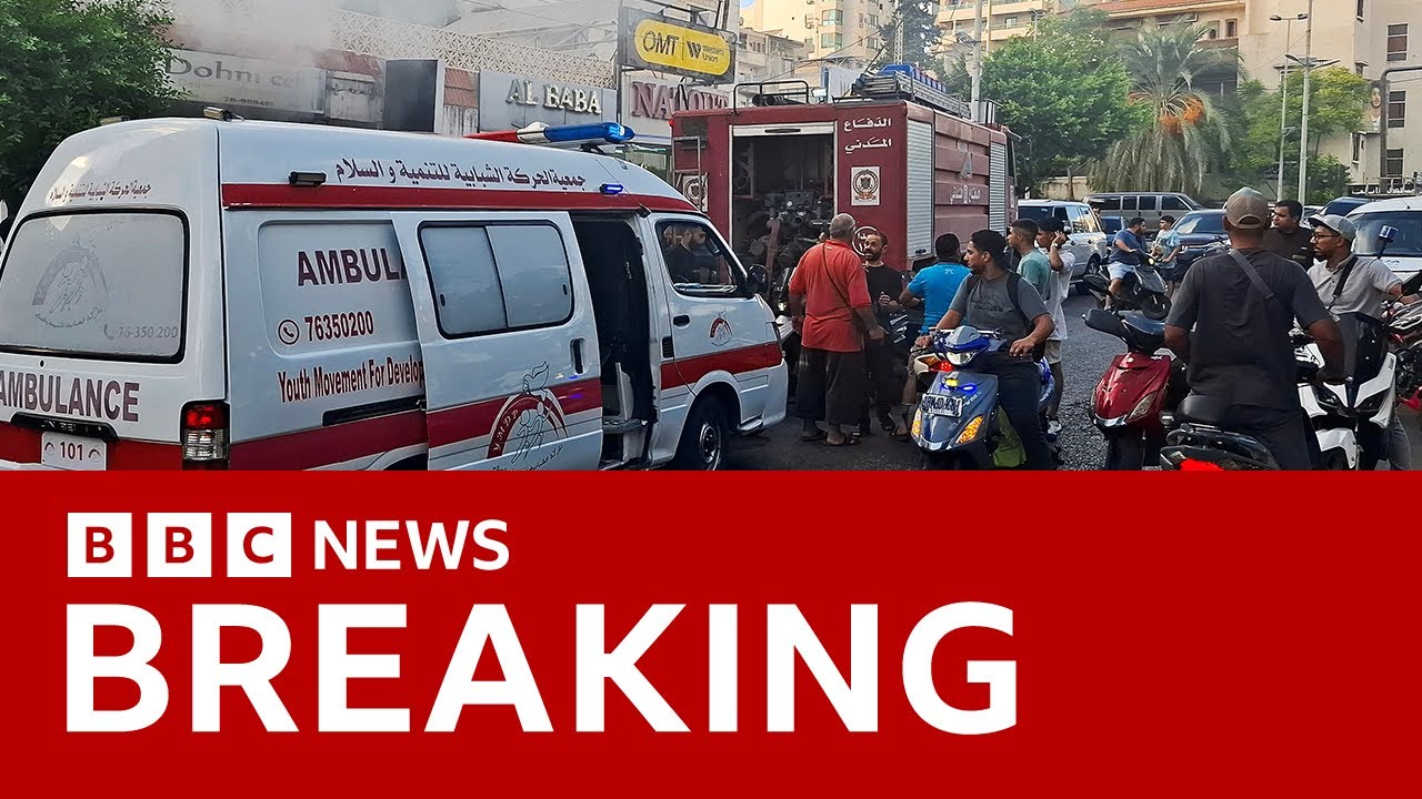 Walkie-talkies explode in Lebanon, day after pager blasts - reports | BBC News