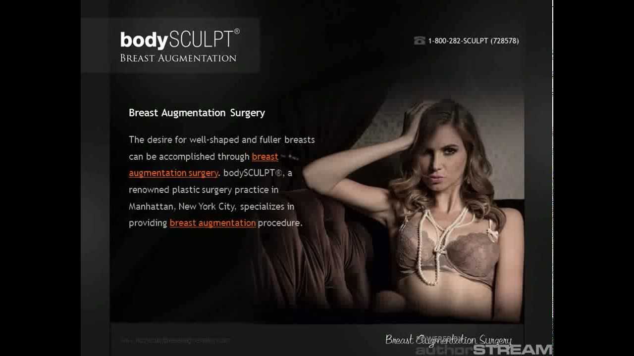 bodySCULPTÂ® Breast Augmentation in Manhattan, NYC - YouTube