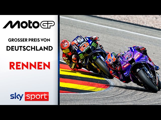 Historisches Sturzrennen am Sachsenring! | MotoGP Rennen - Highlights | 🇩🇪 Deutschland GP | MotoGP