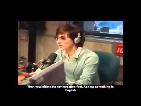 Andy (Shinhwa) speaking english