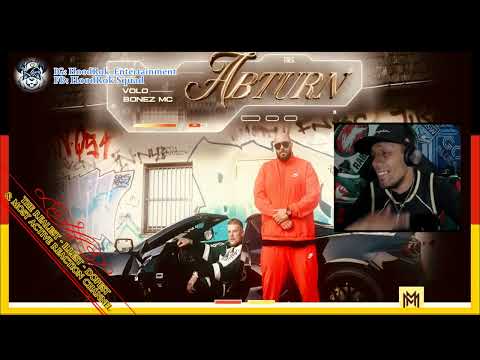 German Rap reaction: VOLO x BONEZ MC - ABTURN (HD Version Still Processing)