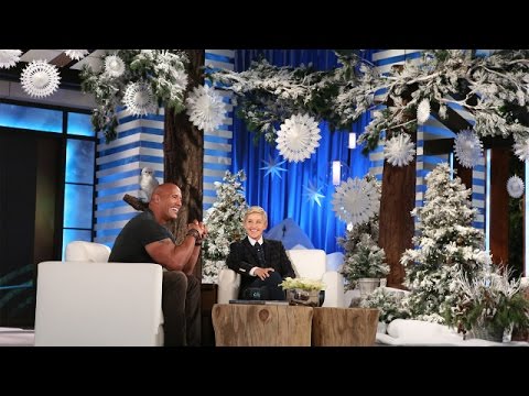 Dwayne 'The Rock' Johnson's Adorable Workout Buddy