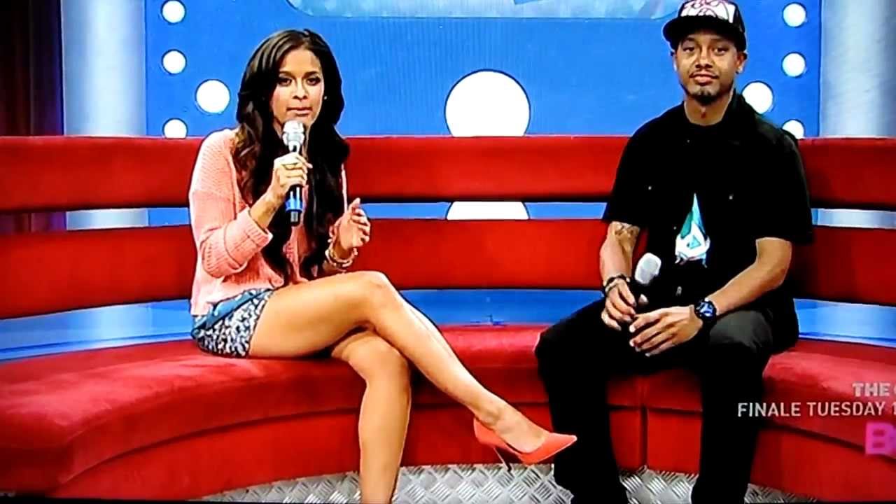 Rocsi Diaz Sexy Thighs Legcrossing 5 30 12 Youtube