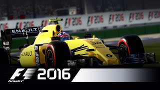 F1 2016 - Jolyon Palmer a bakui versenypályán