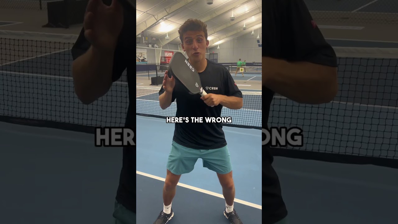 How to Handle an Aggressive Third Shot Drop! 🤯🏆 #pickleball #pickleballtips #shorts