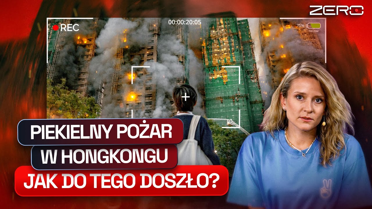 POŻAR W HONGKONGU. DZIESIĄTKI OFIAR, SETKI POSZUKIWANYCH. CO ZROBI PEKIN?