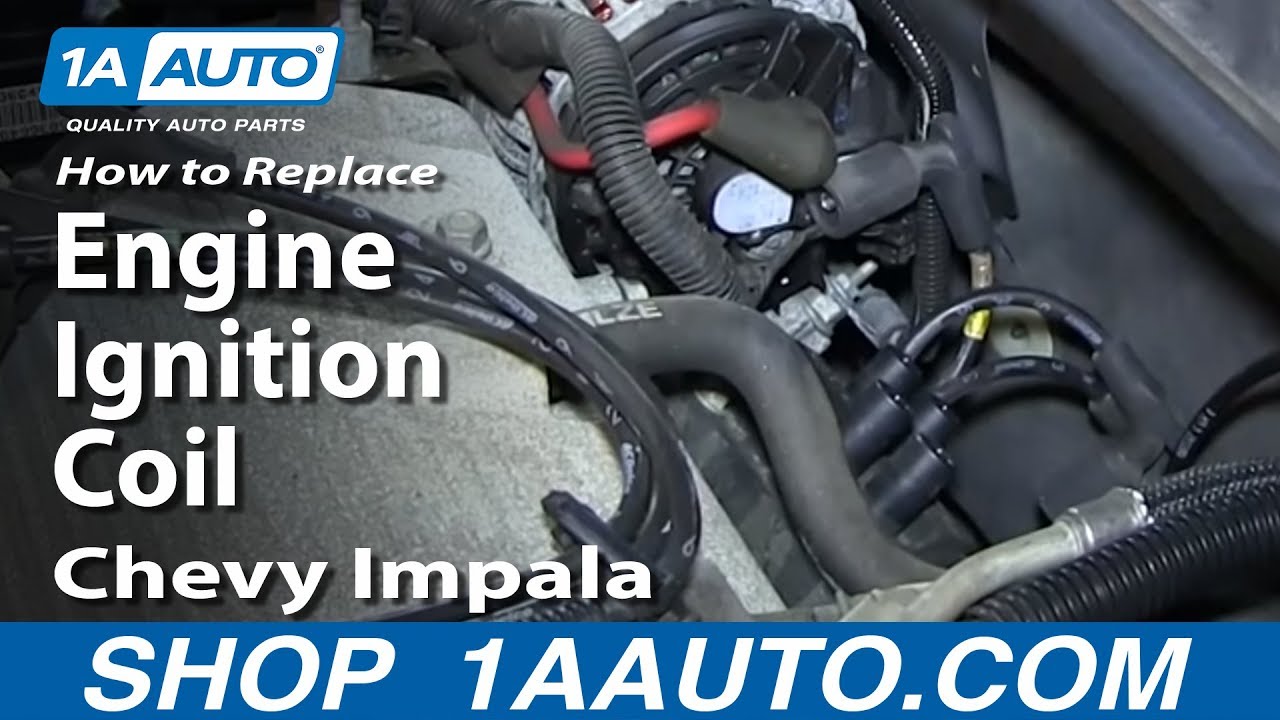 How To Replace Install Engine Ignition Coil 2006-12 Chevy ... spark plug wire diagram 1997 tahoe 