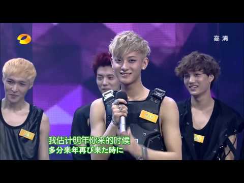 「ONEXO日本語字幕」Happy Camp 130706(EXO)part2 130801