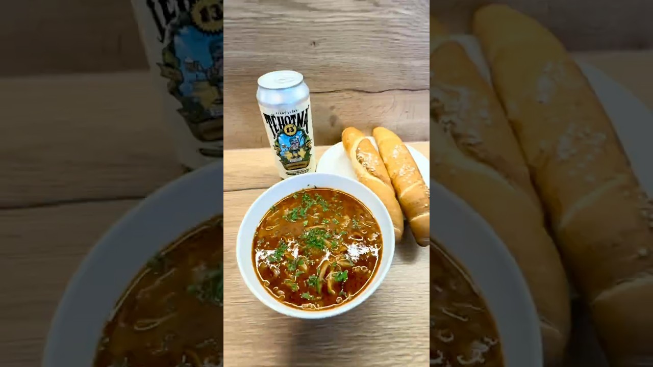 Dršťková polévka z hlívy ústřičné | Těhotnej kuchař