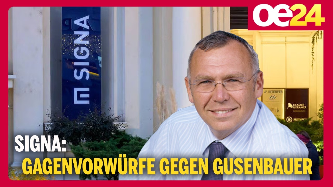 Signa: Gagenvorwürfe gegen Gusenbauer