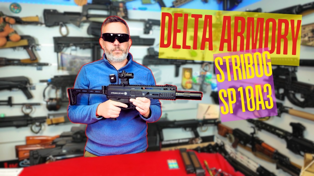 Airsoft - Delta Armory - Grand Power STRIBOG SP10A3 Alpha Upgrade [ENG dub]