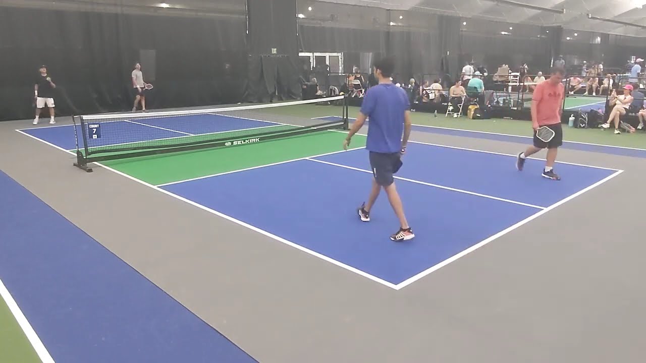 POWERFUL ONE-HAND TENNIS BACKHAND! 4.5 PPA NC MATCH 2025 | PPA PICKLEBALL TOURNAMENT IN CARY, NC