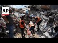 At least 12 dead after airstrike on Nuseirat refugee camp in Gaza