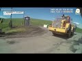 Authorities say a disgruntled ex-employee led police on a slow-speed chase of a stolen front-loader  - 01:05 min - News - Video