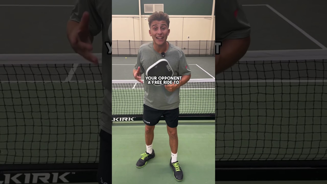 The most important shot in pickleball you MUST have! #pickleball #pickleballtips