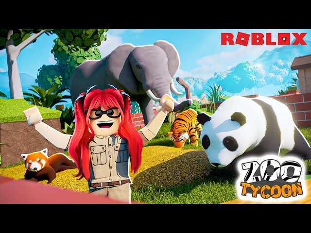 BUDUJĘ ZOO w ROBLOX 🦁🐷 Zoo World Tycoon