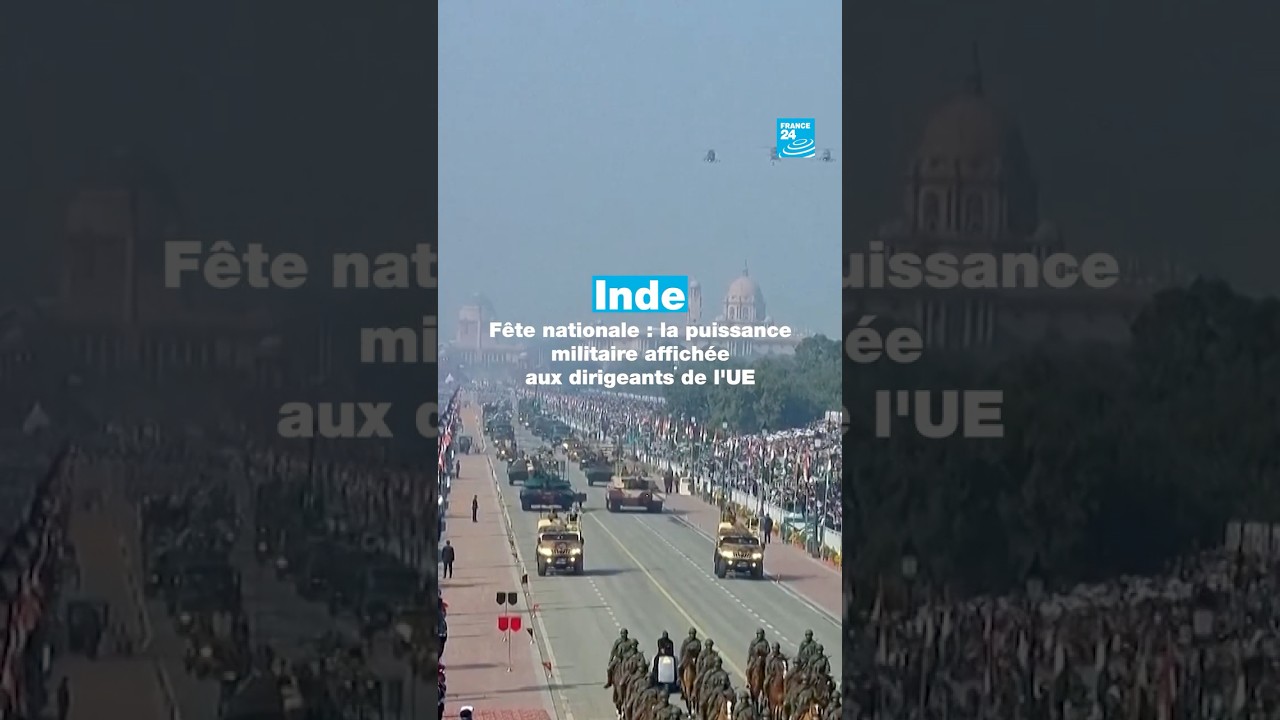 Fête nationale en Inde : la puissance militaire affichée devant les dirigeants de l'UE