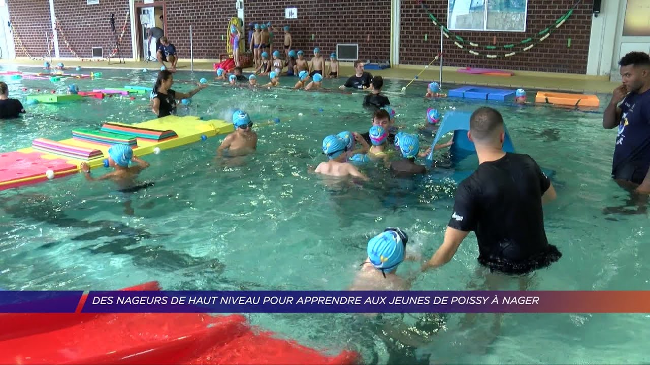 Yvelines | Des nageurs de haut niveau présents pour apprendre aux jeunes de Poissy à nager