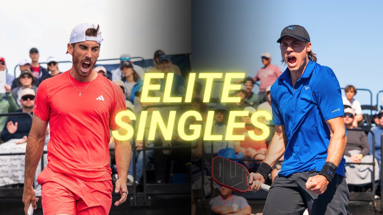 I Played The BEST Pickleball Player In The World - Courtside Highlights