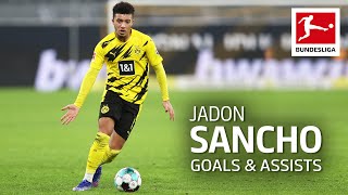 Jadon Sancho — All Goals and Assists 2020/21 so far