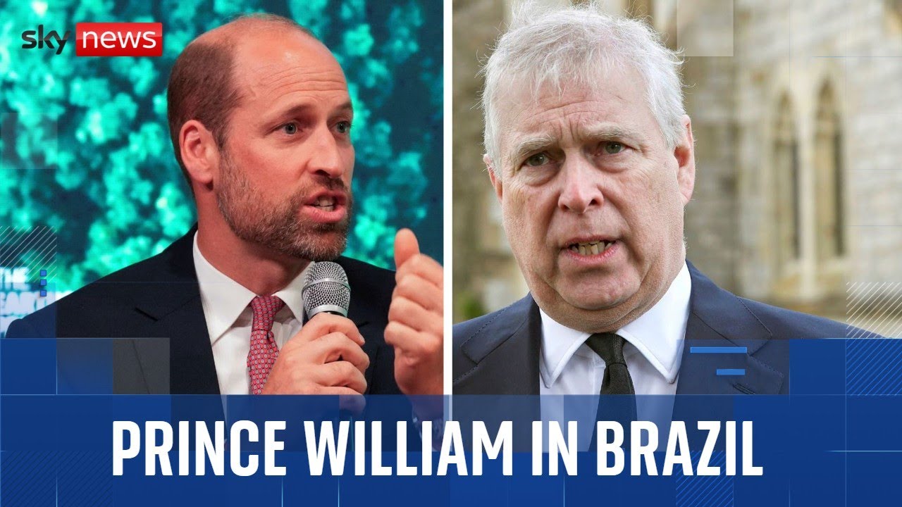 Prince William attending Earthshot Prize and COP30 in Brazil after Andrew loses 'prince' title