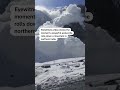Massive avalanche in India caught on video #shorts  - 00:36 min - News - Video