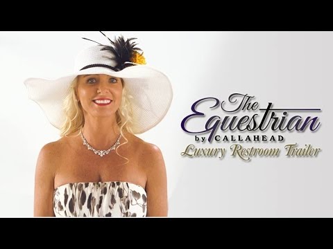 'The Equestrian' Luxury Portable Restroom Trailer by CALLAHEAD 'The Equestrian' Luxury Portable Restroom Trailer by CALLAHEAD