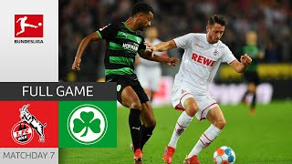 🔴 LIVE | 1. FC Köln — Greuther Fürth | Matchday 7 – Bundesliga 2021/22