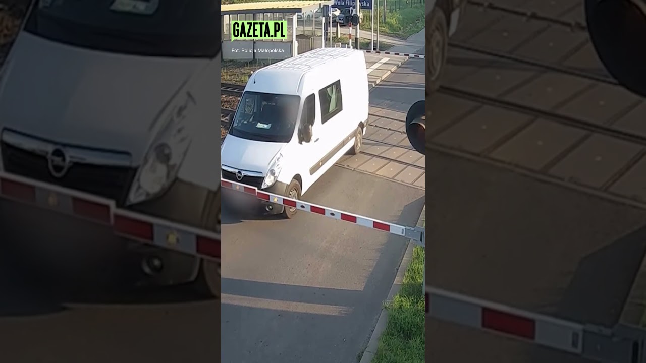 Dramatyczny wypadek na przejeździe kolejowym. Ku przestrodze