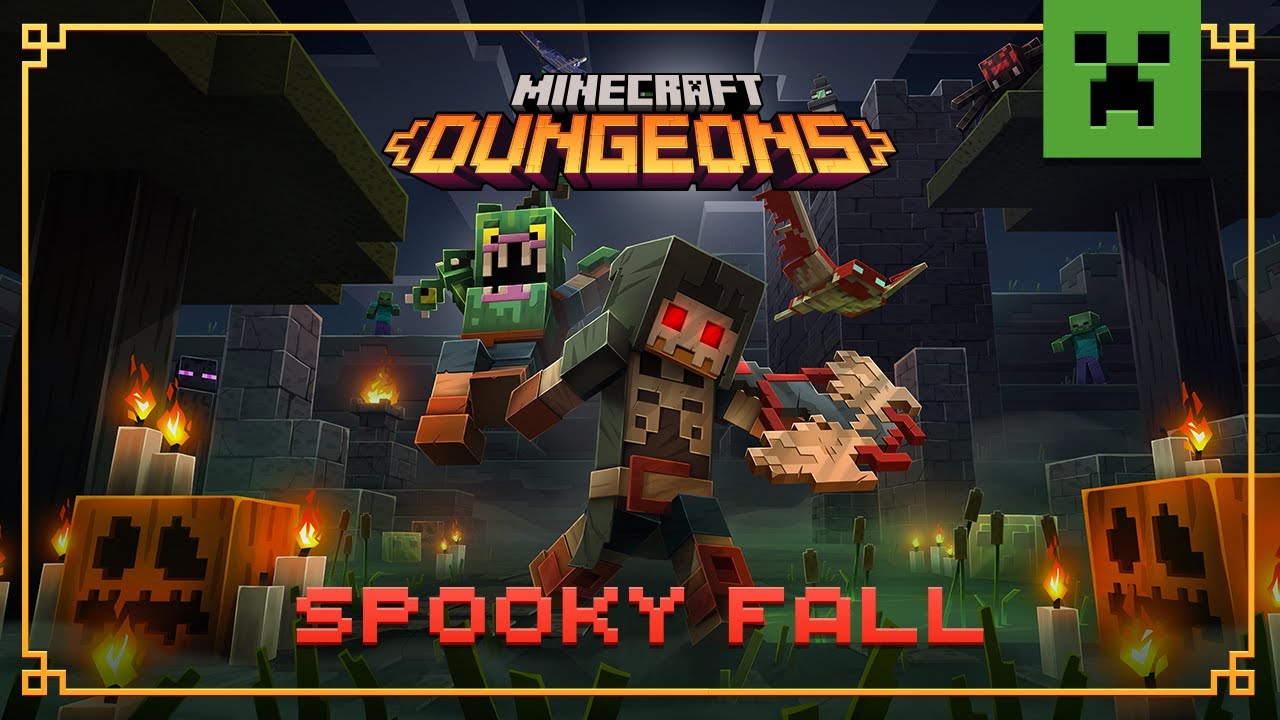 Minecraft gets a little spooky