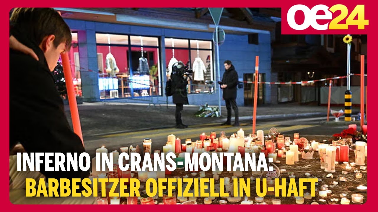 Inferno in Crans-Montana: Barbesitzer offiziell in U-Haft