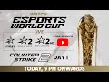 ESPORTS WORLD CUP 2024 - COUNTER STRIKE 2 - DAY 1 | LIVE | EsportsOnStar