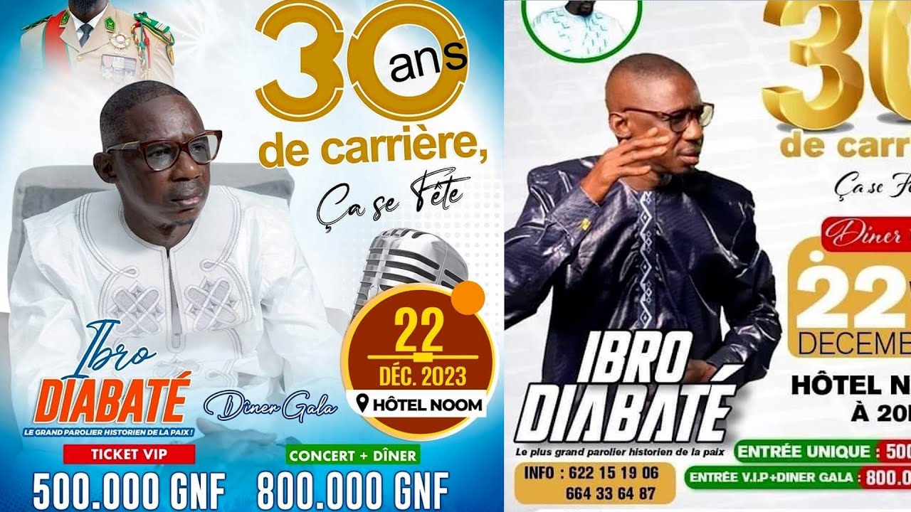 Conakry Nouvelles 30 ANS DE CARRIERE IBRO DIABATE 4