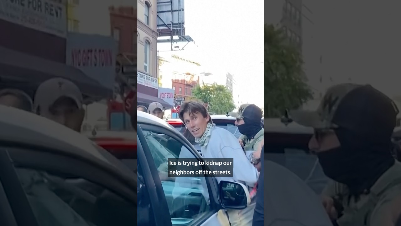 Ice raids: protests erupt as immigration agents sweep New York City’s Chinatown