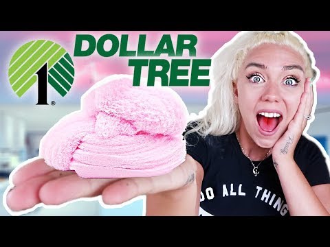 DOLLAR TREE SLIME CHALLENGE! Making Slime With Only $1 Ingredients! | NICOLE SKYES