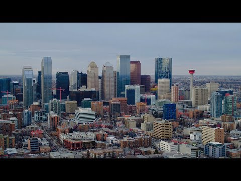 Take a drone tour of Calgary