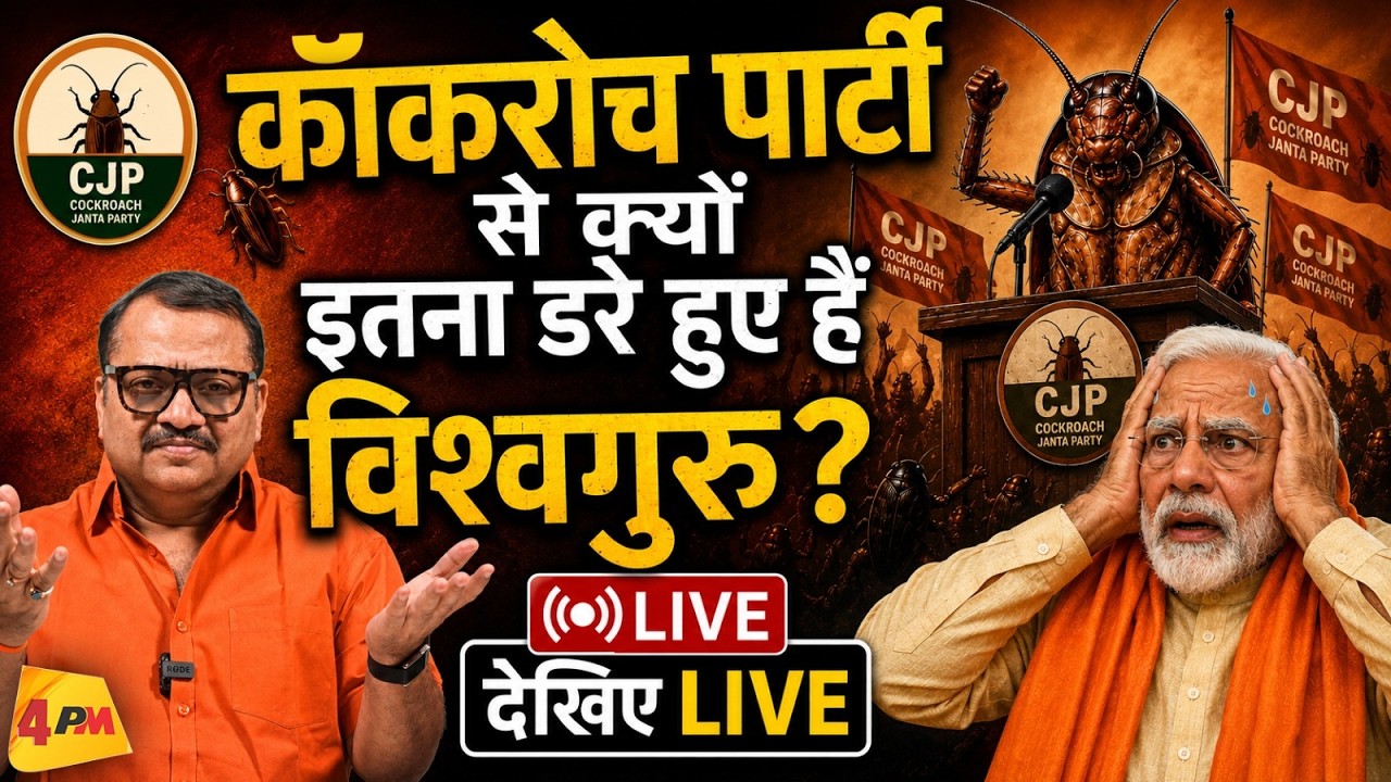 काकरोच पार्टी से लेकर उमर ख़ालिद तक सभी ने बढ़ा दी साहेब की मुश्किलें ॥ Modi ॥ Politics