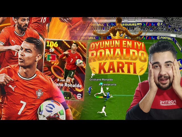 OYUNUN EN İYİ RONALDO KARTI! 🔥 107 RONALDO & VITINHA & NUNO MENDES TOP AÇILIMI + DENEME! ÇOK HIZLI ⚡