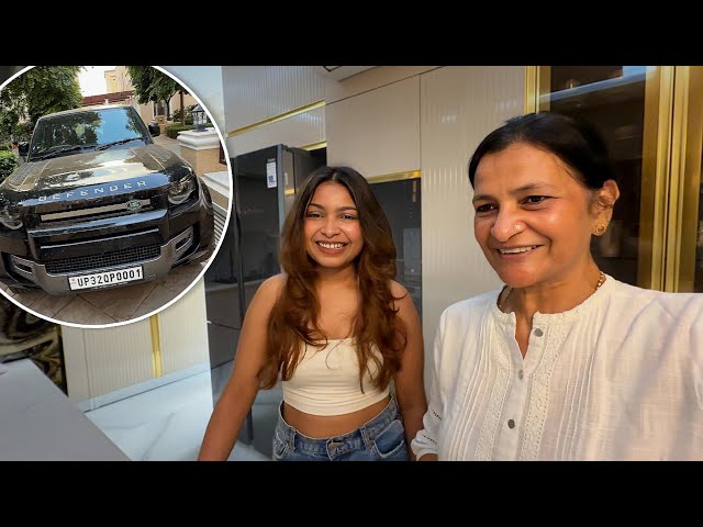 Ruchika aayi Defender ki ride lene