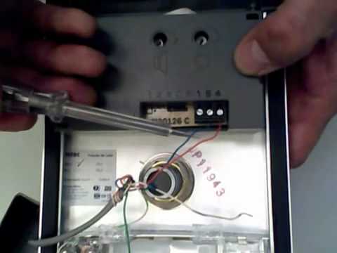 Instalación Citófono INTEC - YouTube doorbell intercom wiring diagram 