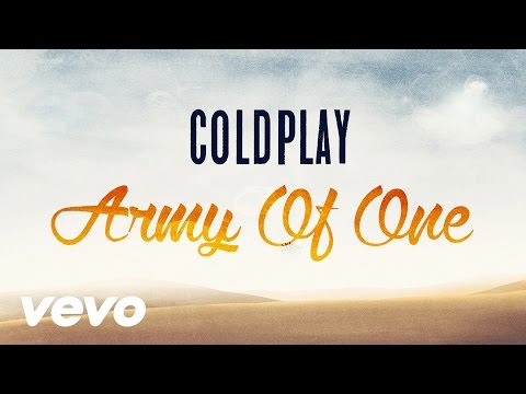 Coldplay - Army Of One (Lyric Video) (Instrumental)