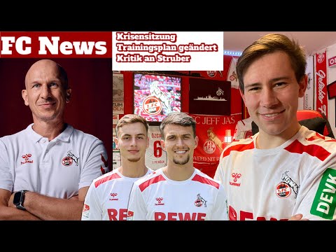 1. FC Köln Krisensitzung | Trainingsplan geändert | Kritik an Struber