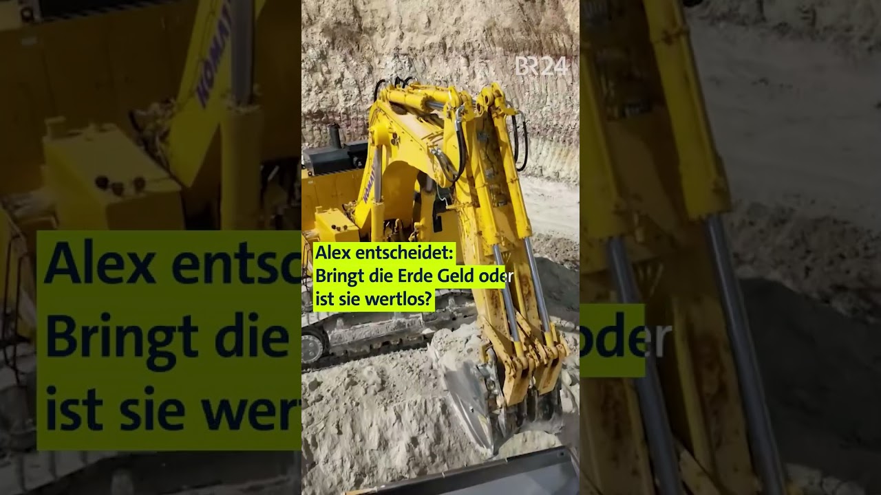 210-Tonnen-Mega-Bagger auf Schatzsuche | BR24 vor Ort | Shorts