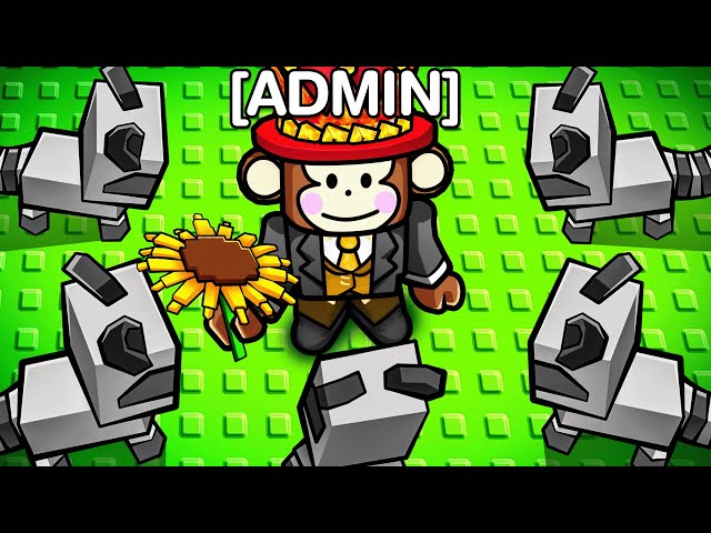 I Made a Pet Army to Steal ADMIN Plants in Grow a Garden!